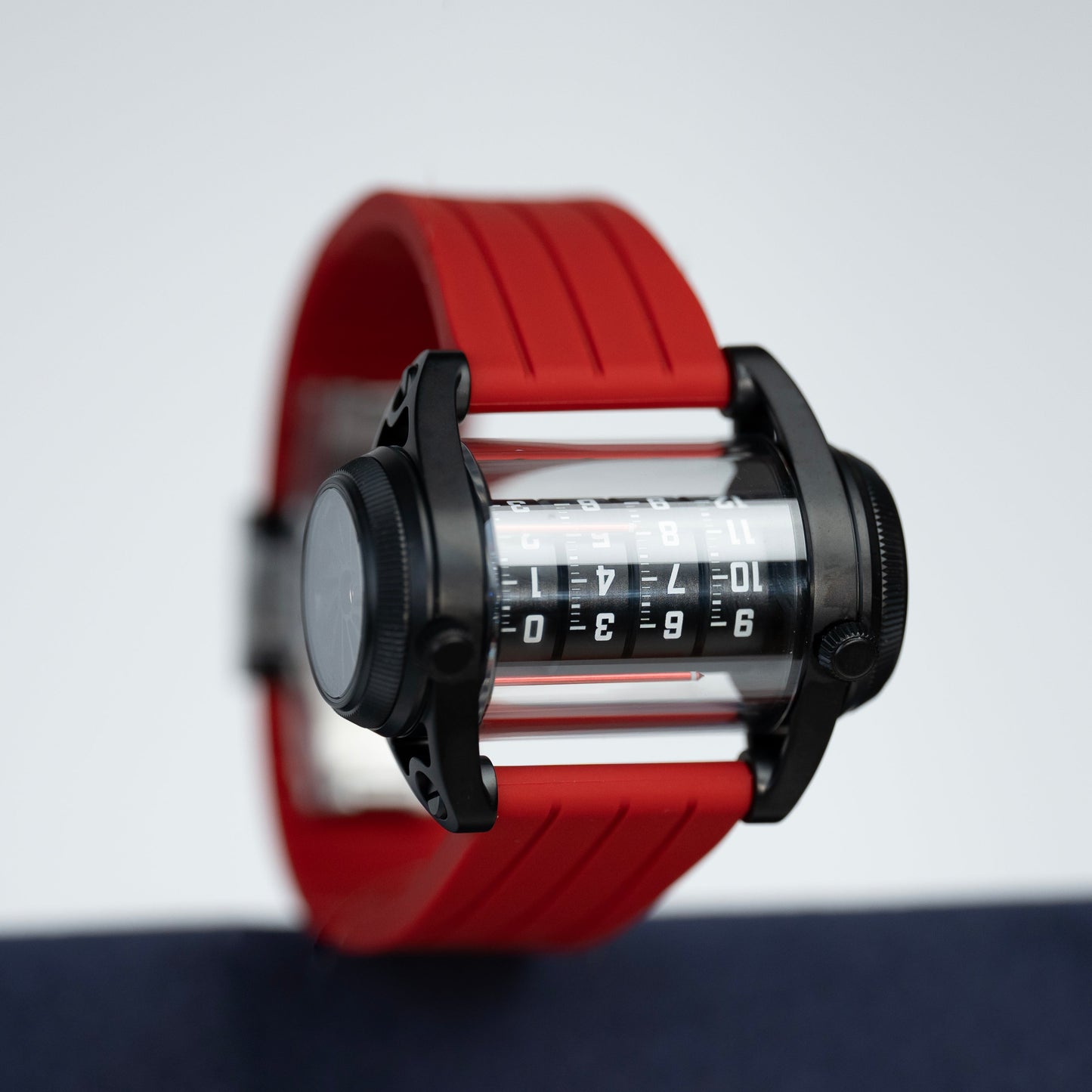 Angles Cylindrex Watch for Men Independent Watchmaking Unique Wristwatch
