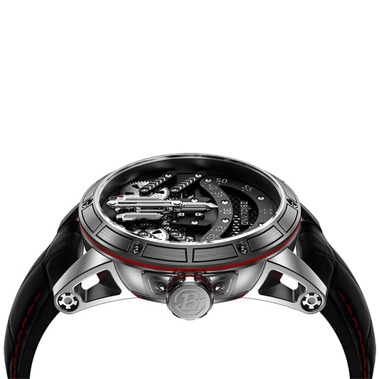 ZBIOLAND Automatic Mechanical Watches for Men Unique Rocket Dial Charm Men Watch 1001