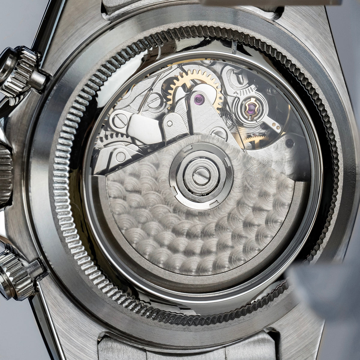 SEVENXII Day tona Chronograph Sapphire Automatic Chronograph Mechanical Watch for Men Waterproof Casual