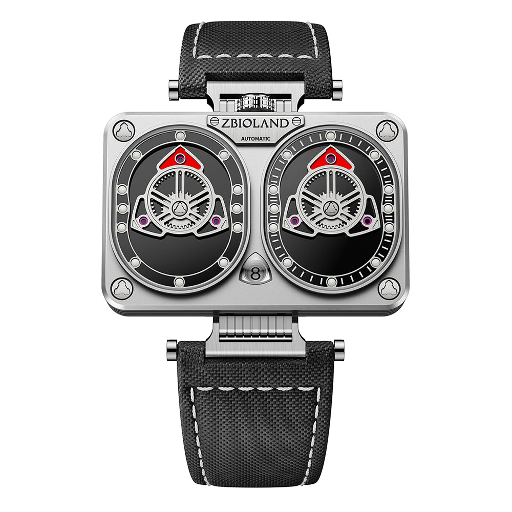 ZBIOLAND Rotary Engine Mechanical Watch Concept Twin 1005