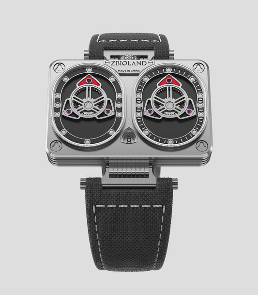 ZBIOLAND Rotary Engine Mechanical Watch Concept Twin 1005