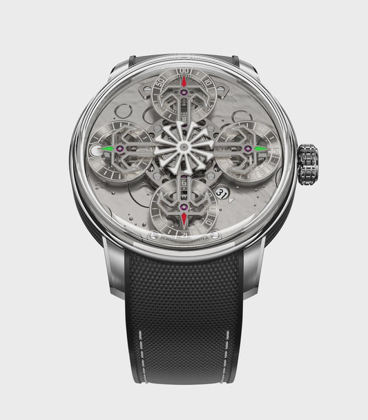 ZBIOLAND Space Station Automatic Mechanical Watches for Men Sun Stars Luminous Charm 1003