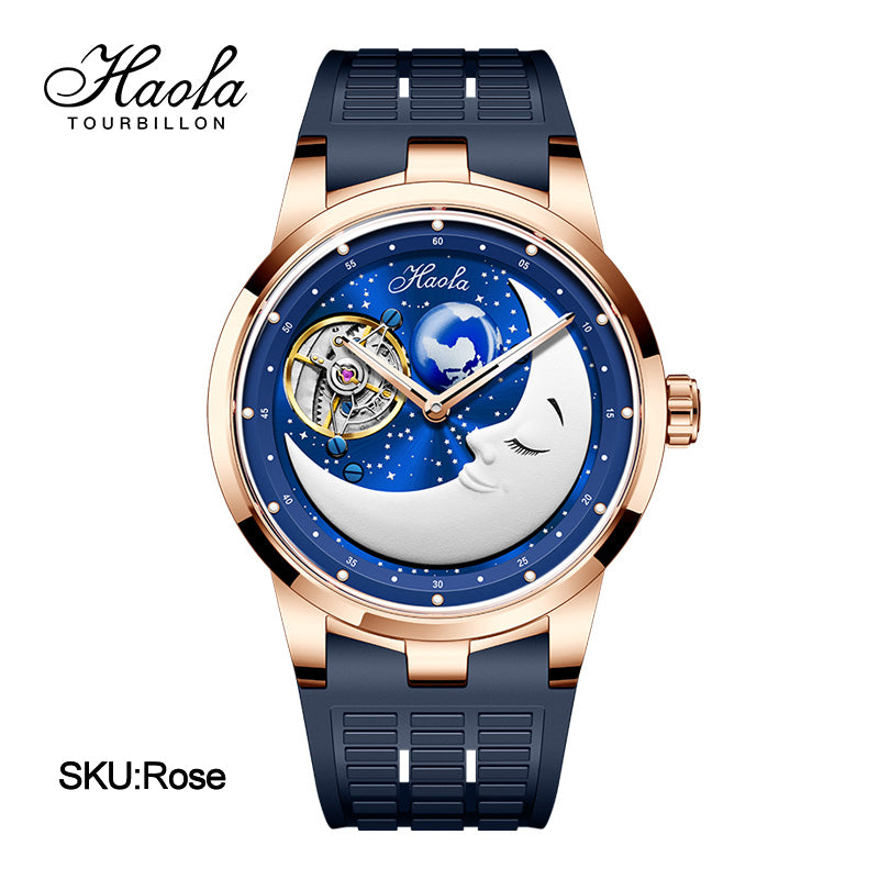 HAOFA Moon Carrousel 1953 Super Luminous Watch