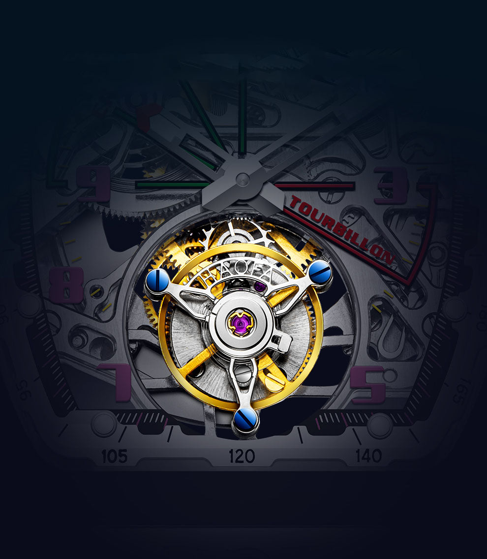 HAOFA K9 Automatic Tourbillon Watch Model 2210