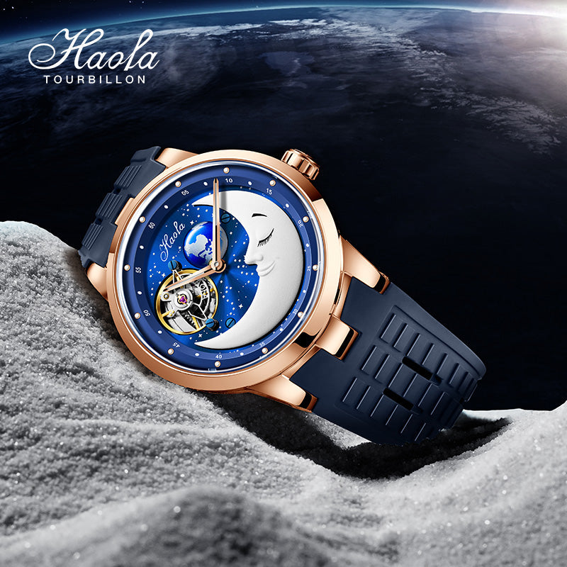 HAOFA Moon Carrousel 1953 Super Luminous Watch