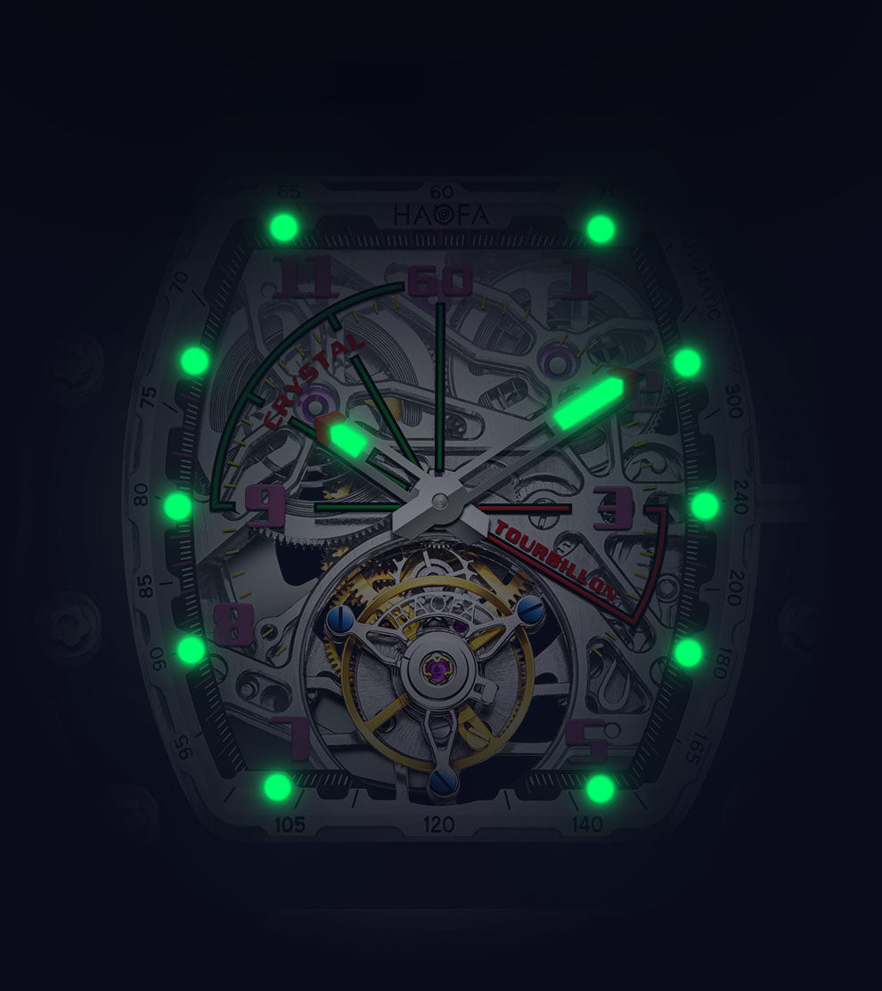 HAOFA K9 Automatic Tourbillon Watch Model 2210