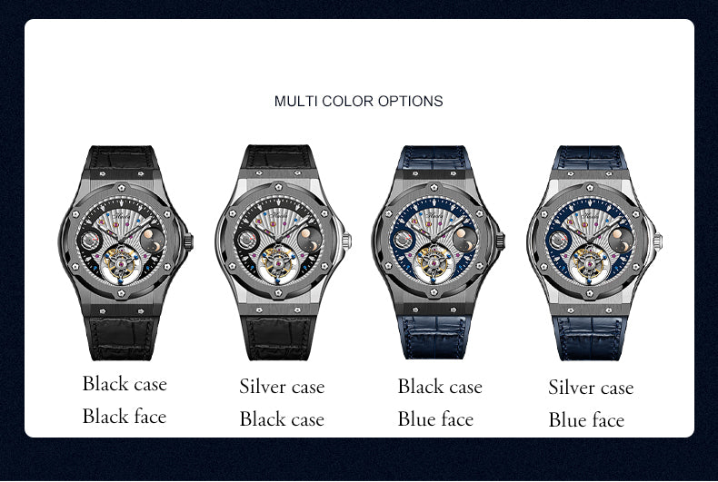 Haofa Power Reserve Day And Night Tourbillon Watch 1915