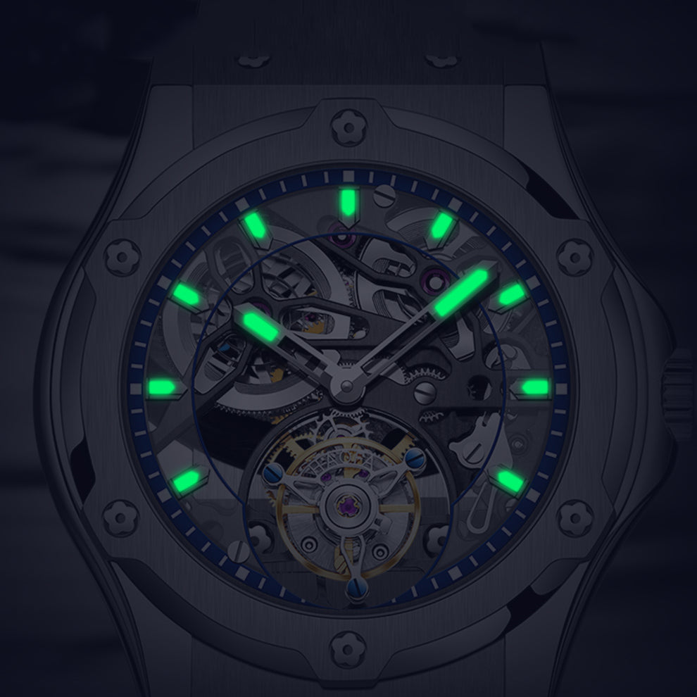 Haofa 1916 Double Barrel Tourbillon Watch