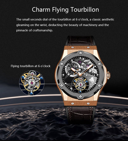 Haofa 1916 Double Barrel Tourbillon Watch