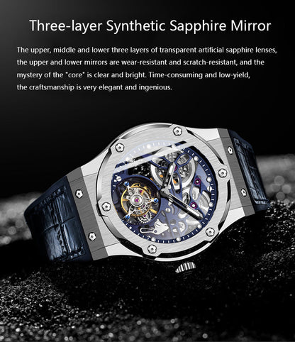 Haofa 1916 Double Barrel Tourbillon Watch