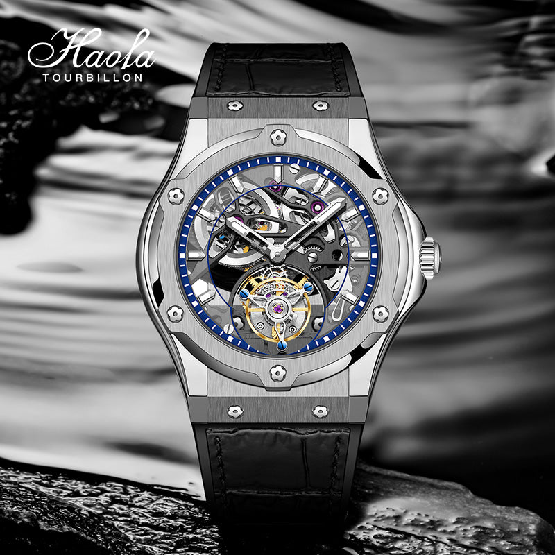 Haofa 1916 Double Barrel Tourbillon Watch