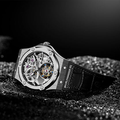 Haofa 1916 Double Barrel Tourbillon Watch