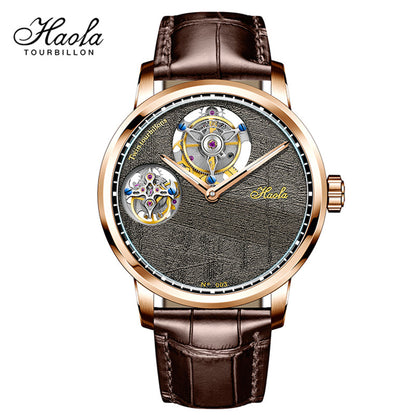 Haofa Real Double Tourbillon Watch