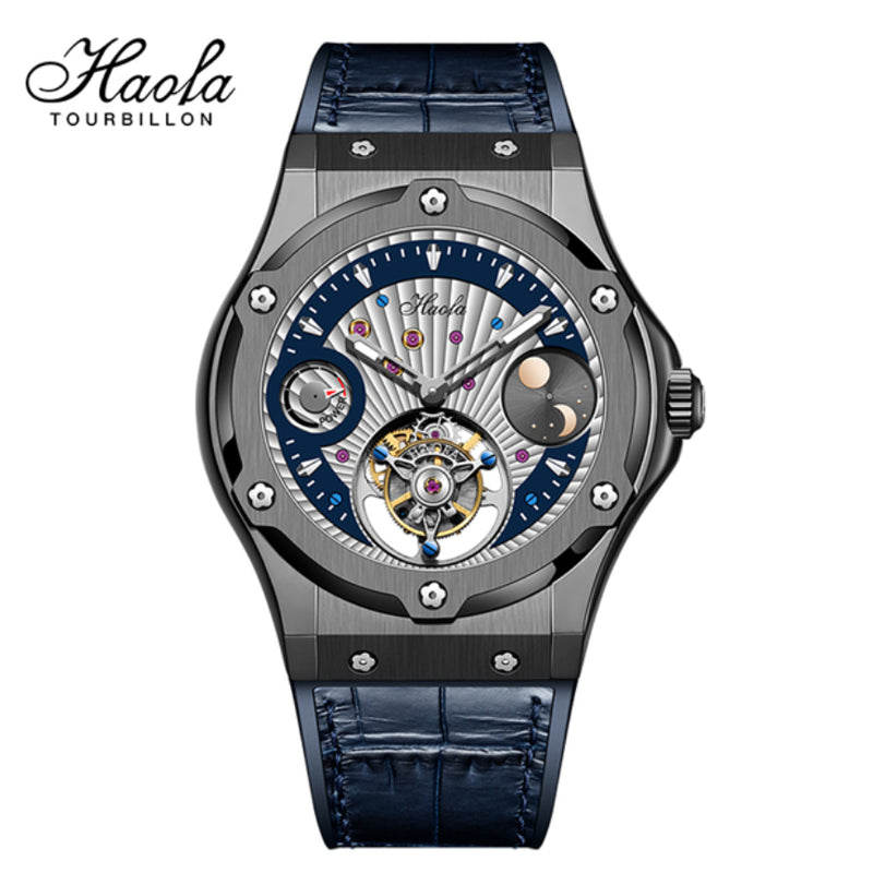 Haofa Power Reserve Day And Night Tourbillon Watch 1915