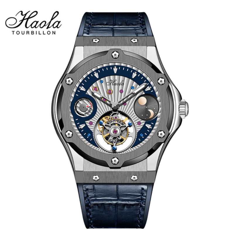 Haofa Power Reserve Day And Night Tourbillon Watch 1915