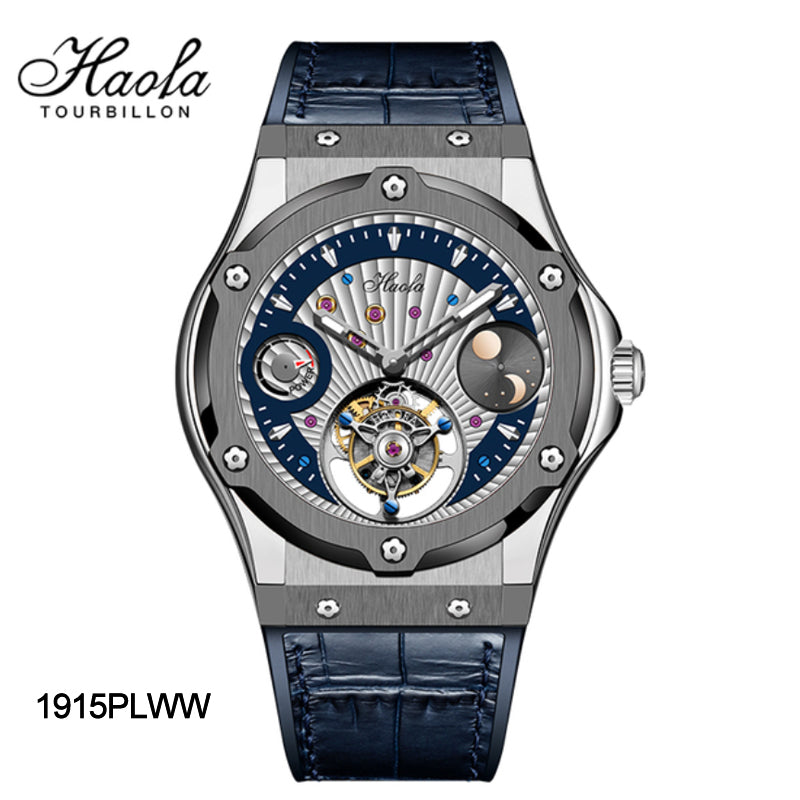 Haofa Power Reserve Day And Night Tourbillon Watch 1915