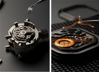 AGELOCER New Design Volcano Automatic Watch Sapphire Glass Power Reserve 80H Mechanical Watches Men's Stainless Steel Waterproof