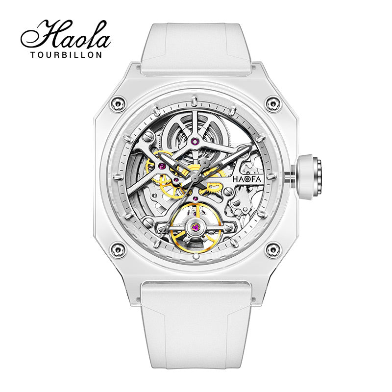 HAOFA Color Crystal Automatic Watch Power 72 Hours 2208