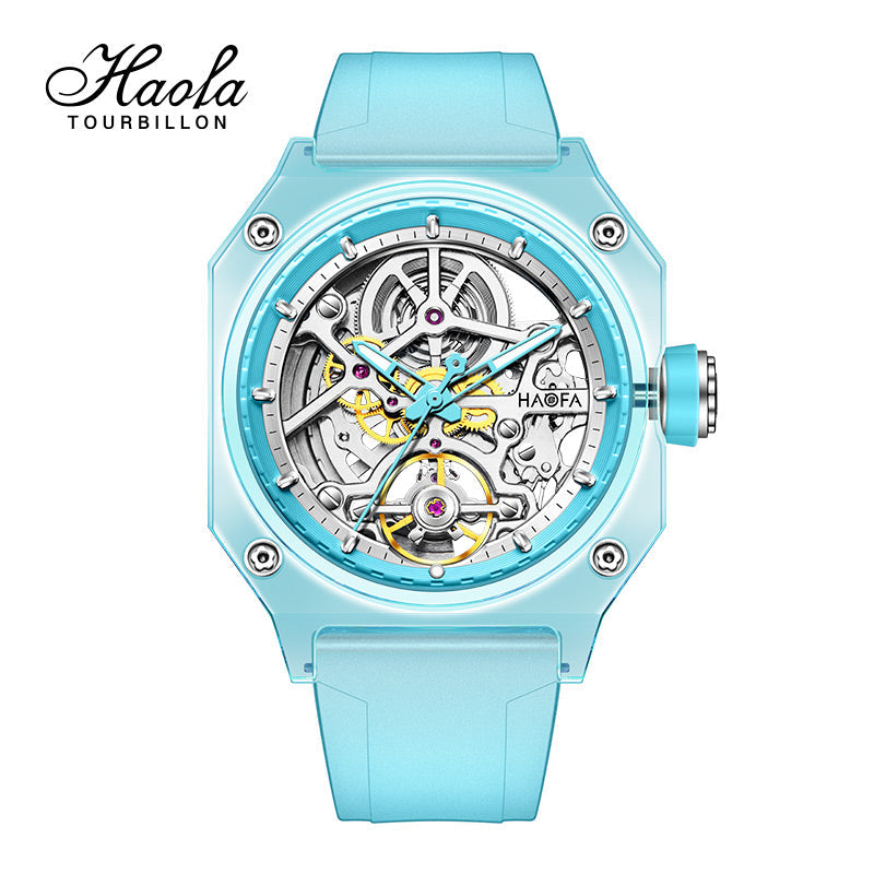 HAOFA Color Crystal Automatic Watch Power 72 Hours 2208