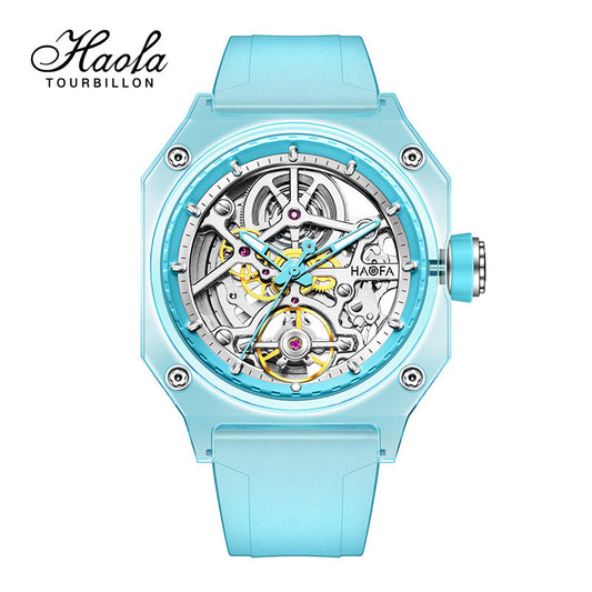 HAOFA Color Crystal Automatic Watch Power 72 Hours 2208