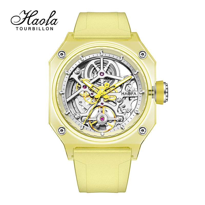 HAOFA Color Crystal Automatic Watch Power 72 Hours 2208