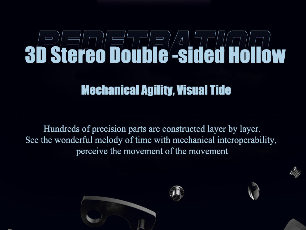 HAOFA Lady K9 Color Crystal Automatic Watch Model 2302