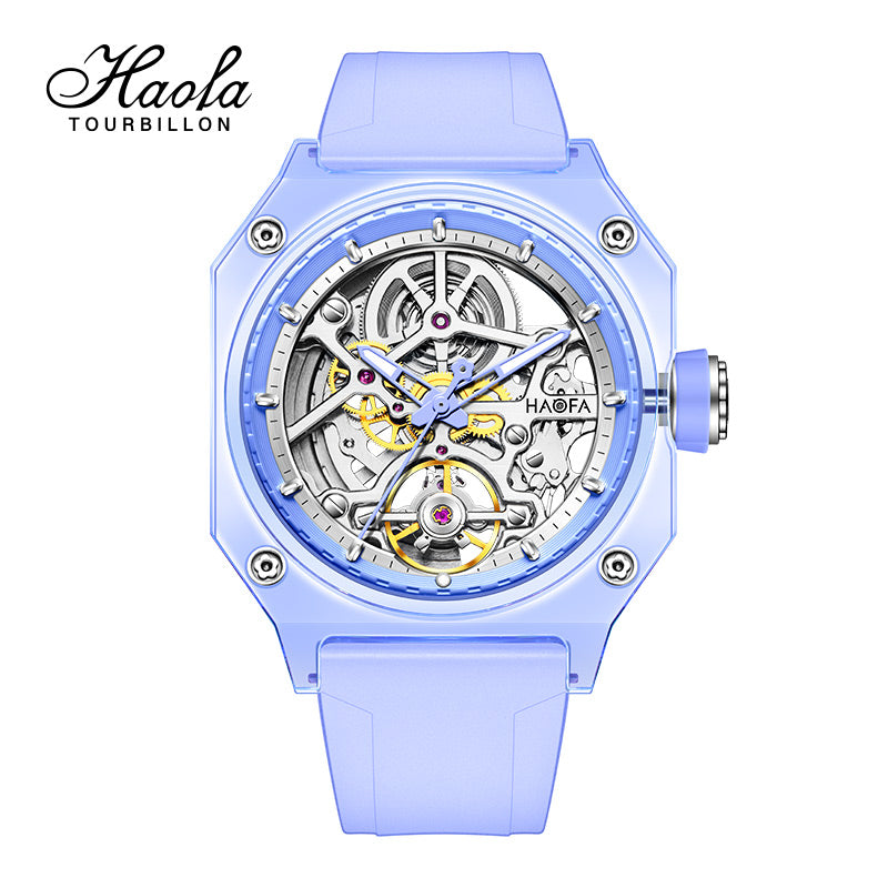 HAOFA Color Crystal Automatic Watch Power 72 Hours 2208
