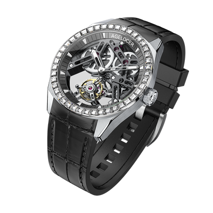 Agelocer Tourbillon Watch Series 9101 9104