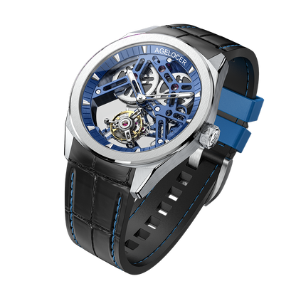 Agelocer Tourbillon Watch Series 9101 9104