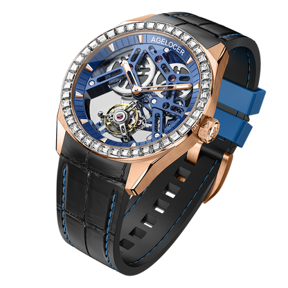 Agelocer Tourbillon Watch Series 9101 9104