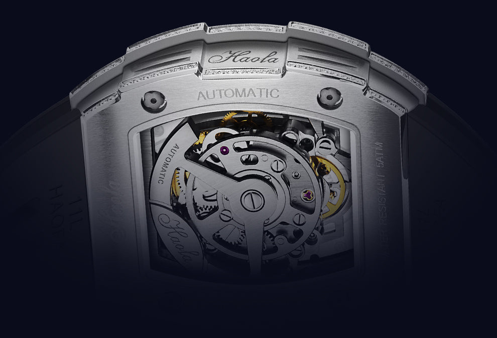 HAOFA Crystal Bezel Middle Size Model 1992 Automatic Watch