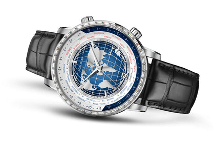 AGELOCER Automatic Watch Date Display World Time Series 5201A1 5201D2 5201E1 5201F2