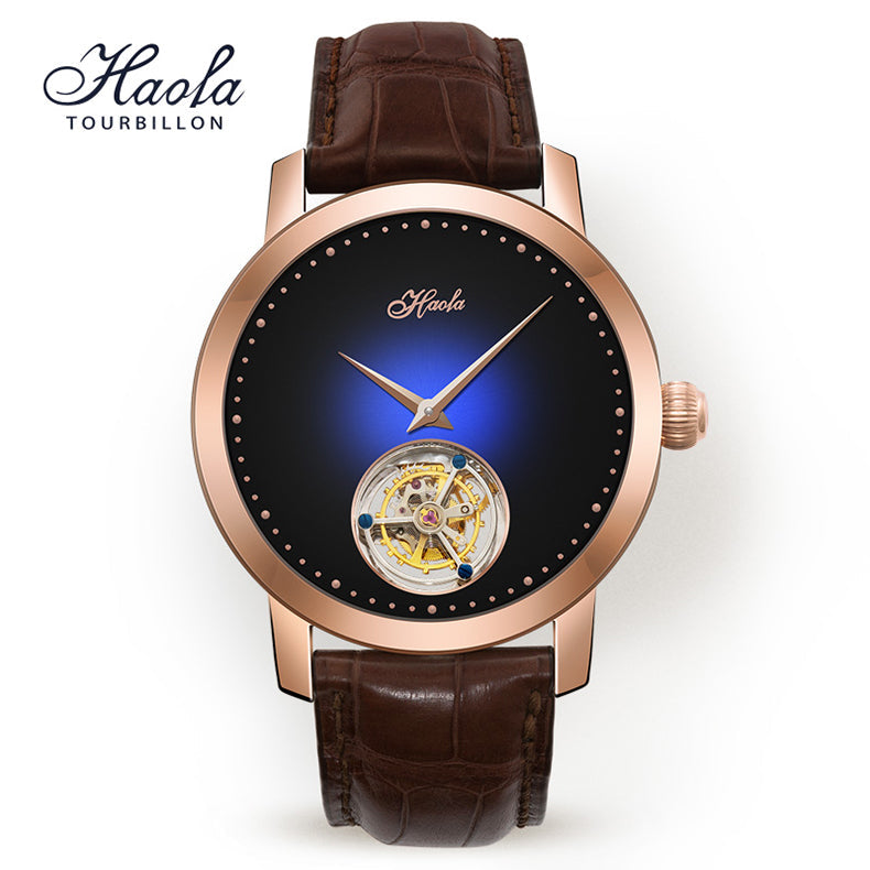 Haofa Seagull Movement ST8230 Tourbillon Gradient Watch 1027