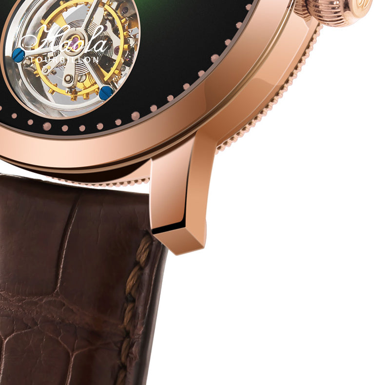 Haofa Seagull Movement ST8230 Tourbillon Gradient Watch 1027