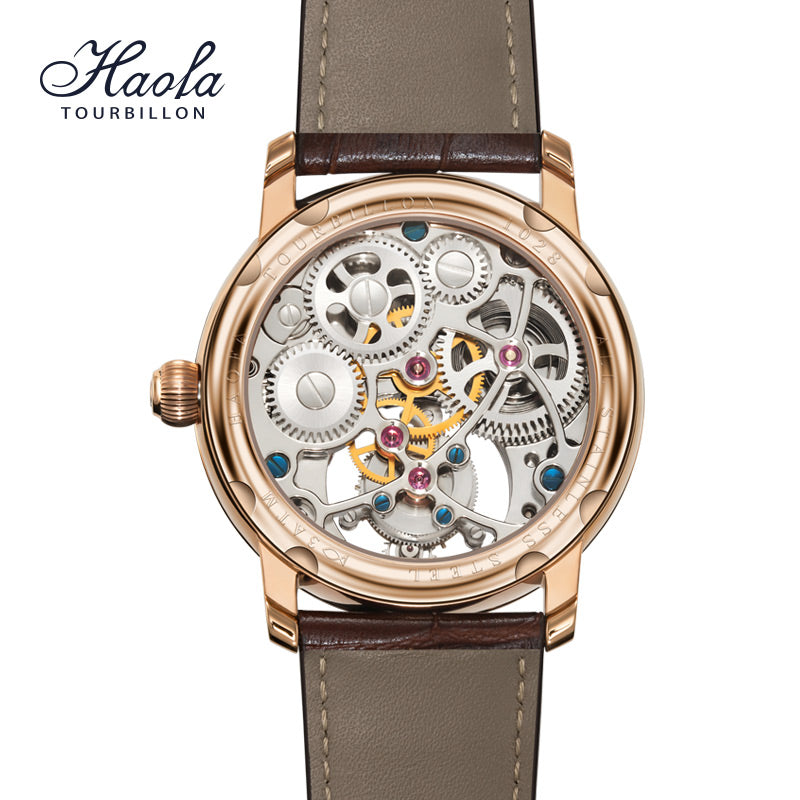 HAOFA Skeleton GMT Tourbillon Movement 1028