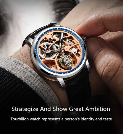 HAOFA Automatic Tourbillon Double Spring Watch 1931