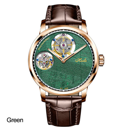 Haofa Real Double Tourbillon Watch