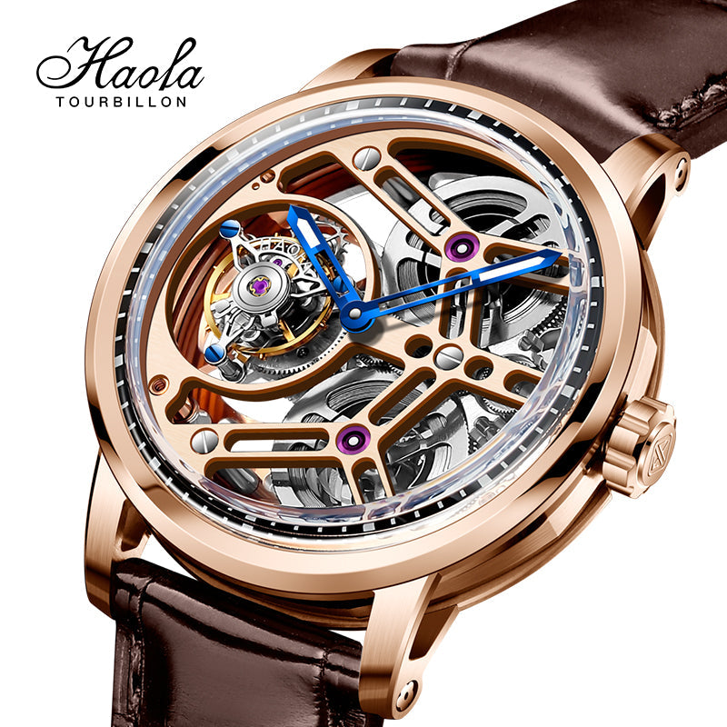 Haofa Tourbillon 1940 Double Spring Drive Watch